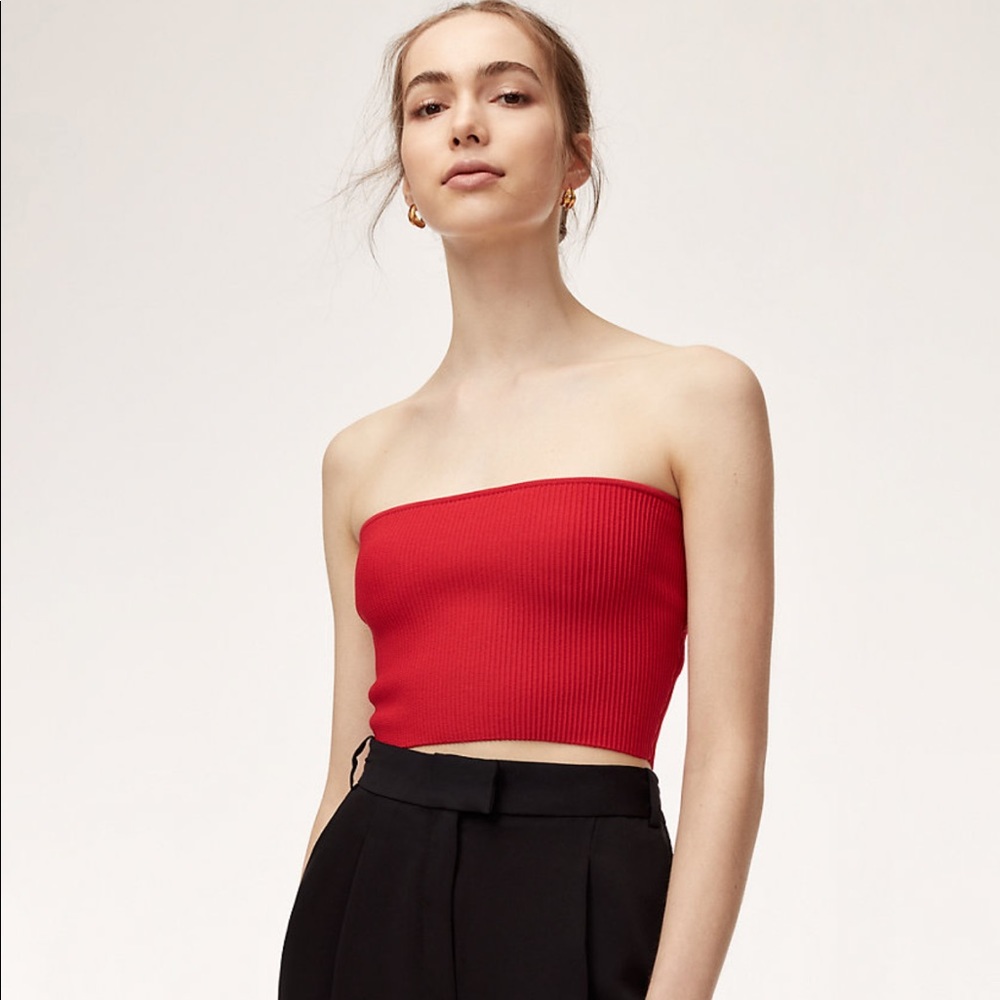 🔥SOLD🔥Aritzia Tube Top- XS/ Like New 🧚🏾‍♀️